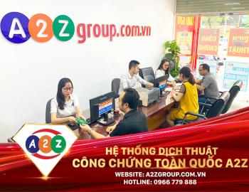 Dịch Thuật Công Chứng Tiếng Đài Loan Tại Nam Định – Uy Tín Hàng Đầu Cùng Dịch Thuật A2Z